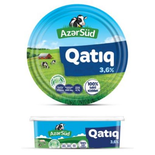 AZƏRSÜD QATIQ 500 Q HOMOGENİZE 3.6% şəkli