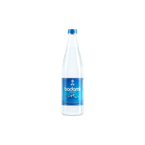 BADAMLI QAZSIZ SU 500 ML ŞÜŞƏ şəkli