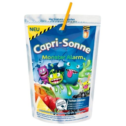 CAPRI SUN M.ŞİRƏSİ 200 ML MONSTER ALARM şəkli