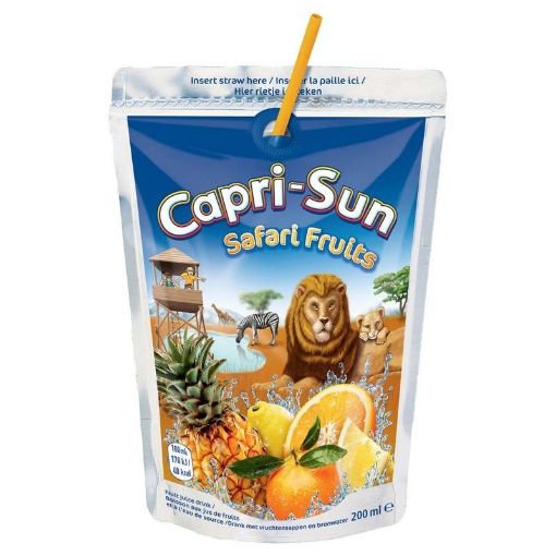 CAPRI SUN M.ŞİRƏSİ 200 ML SAFARI FRUİT şəkli