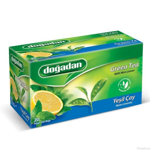 DOĞADAN YAŞIL LİMONLU ÇAY 20 ƏDƏD şəkli