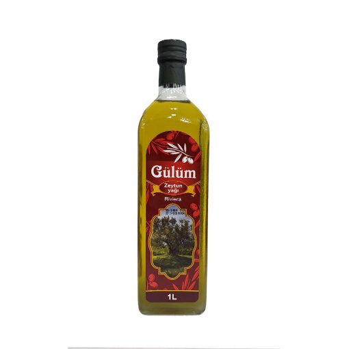 GÜLÜM ZEYTUN YAĞI 1 L ŞÜŞƏ şəkli
