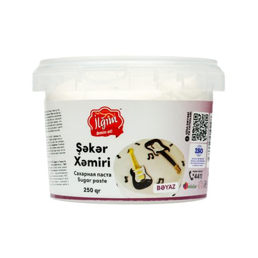 ILGIM ŞƏKƏR XƏMİRİ 250 Q AĞ şəkli