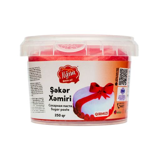 ILGIM ŞƏKƏR XƏMİRİ 250 Q QIRMIZI şəkli
