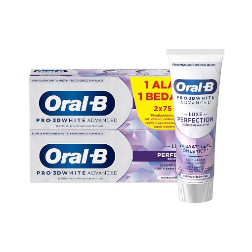 ORAL B DİŞ MCN PRO 3D 75 ML PERFEC 1+1 şəkli
