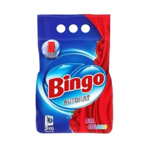 PD.BİNGO YUYUCU TOZ 3 KG BUTUN RENGLER şəkli