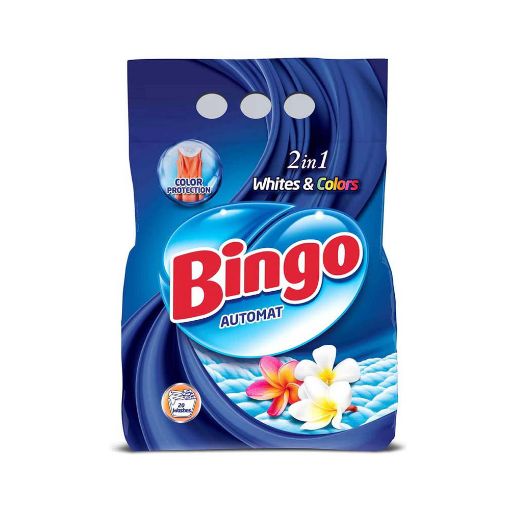 PD.BİNGO YUYUCU TOZ 3 KG AĞ VE RƏNGLİLƏR şəkli